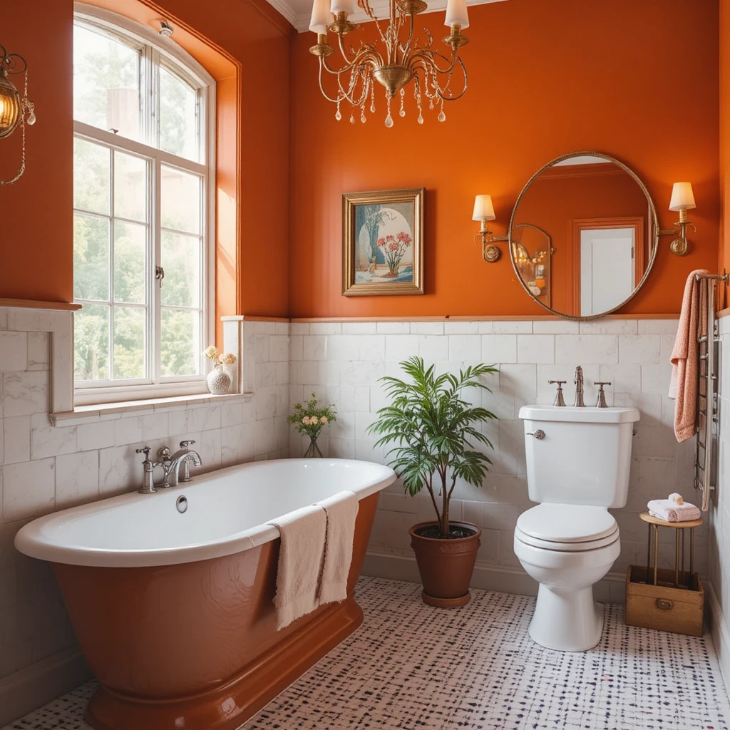 Bold Bathroom Colour Ideas