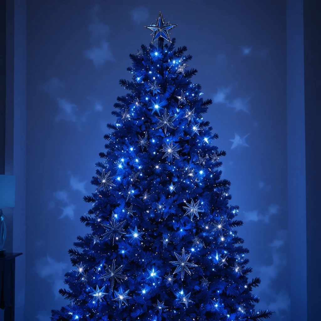  Blue Christmas Tree