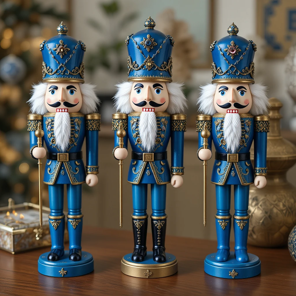 Blue Christmas Decor