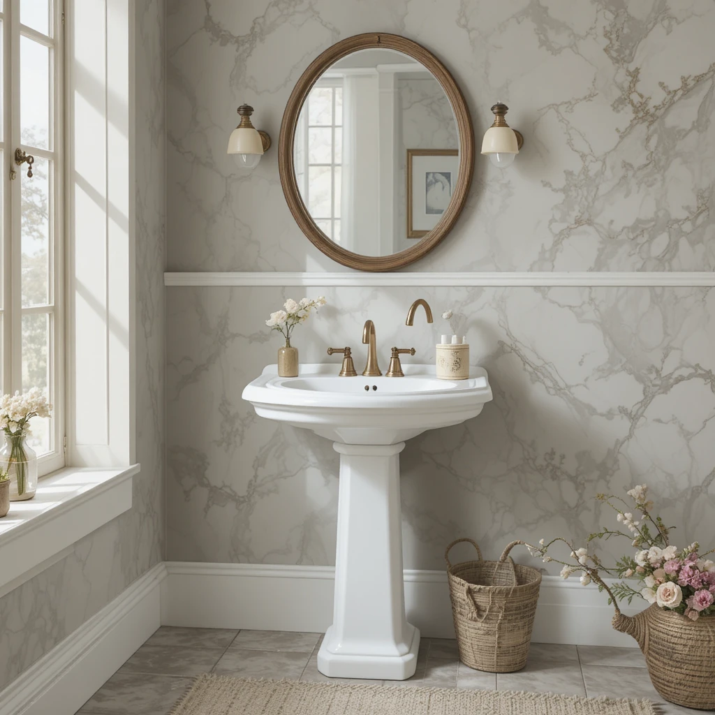 Vintage Bathroom Style