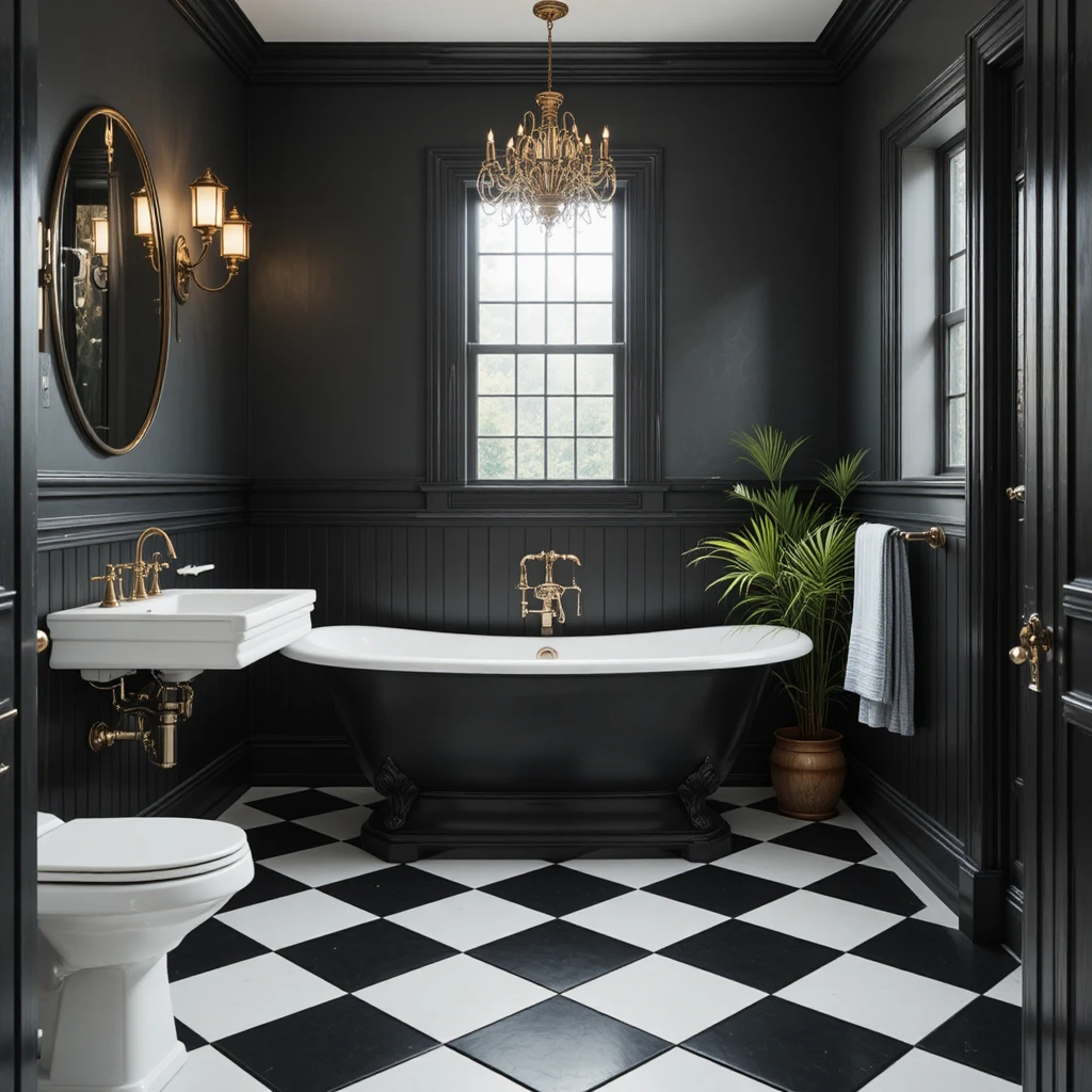 Vintage Bathroom Style