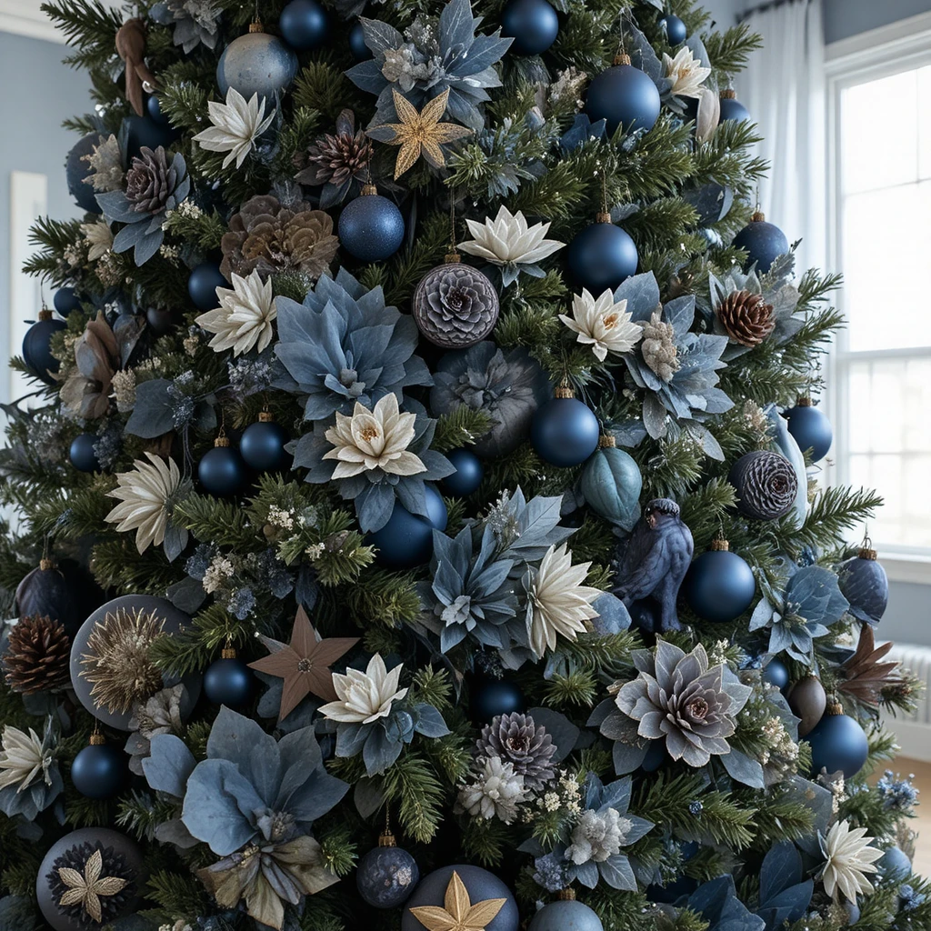  Blue Christmas Tree