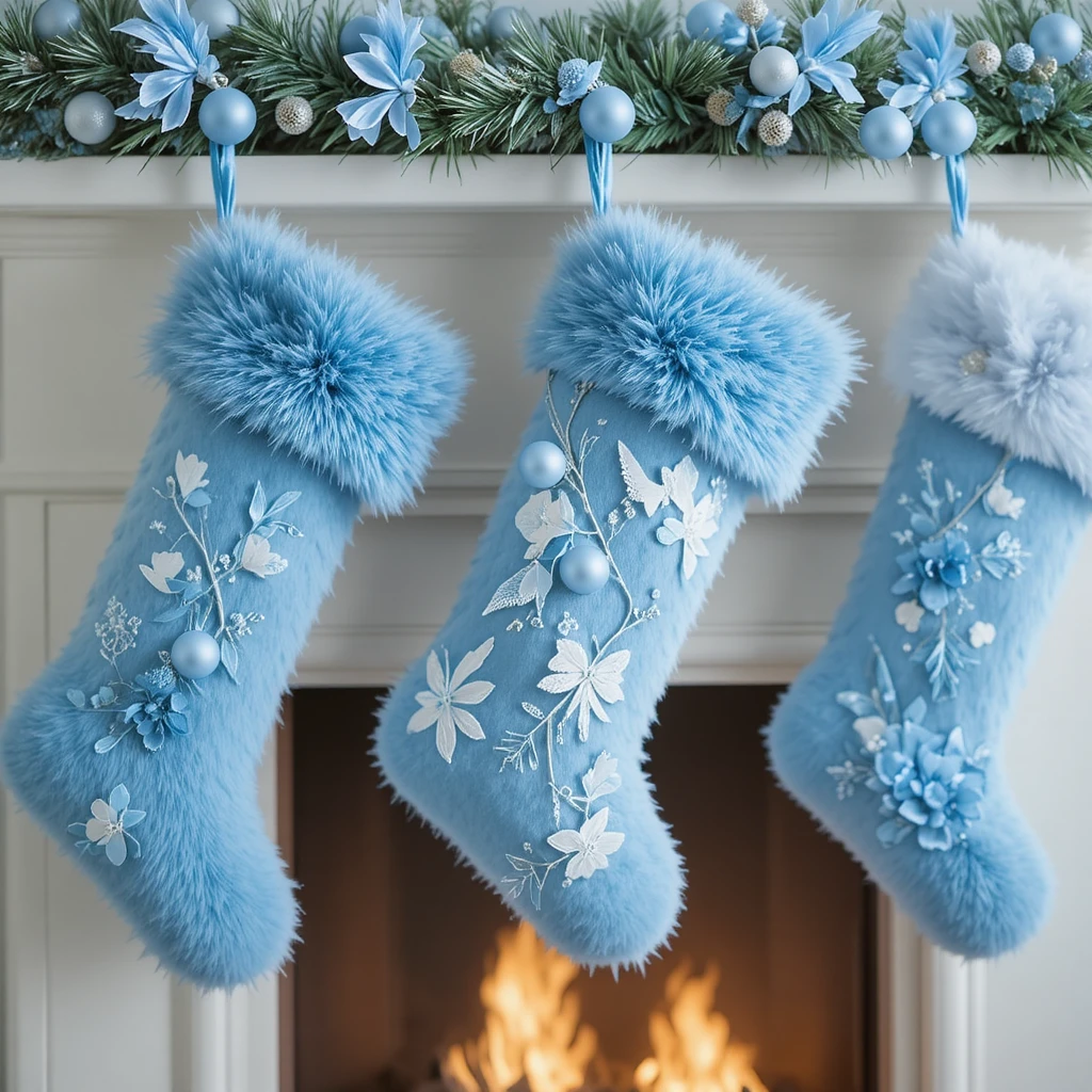 Blue Christmas Decorations