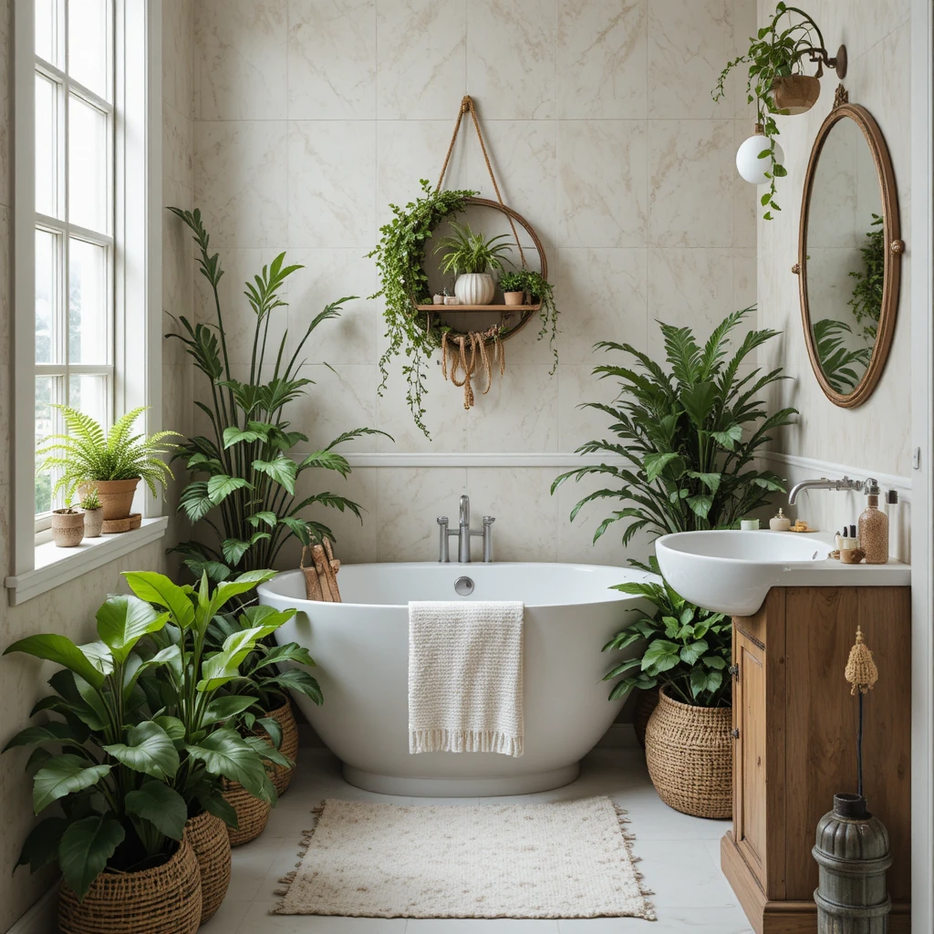Bohemian Winter Bathroom Ideas