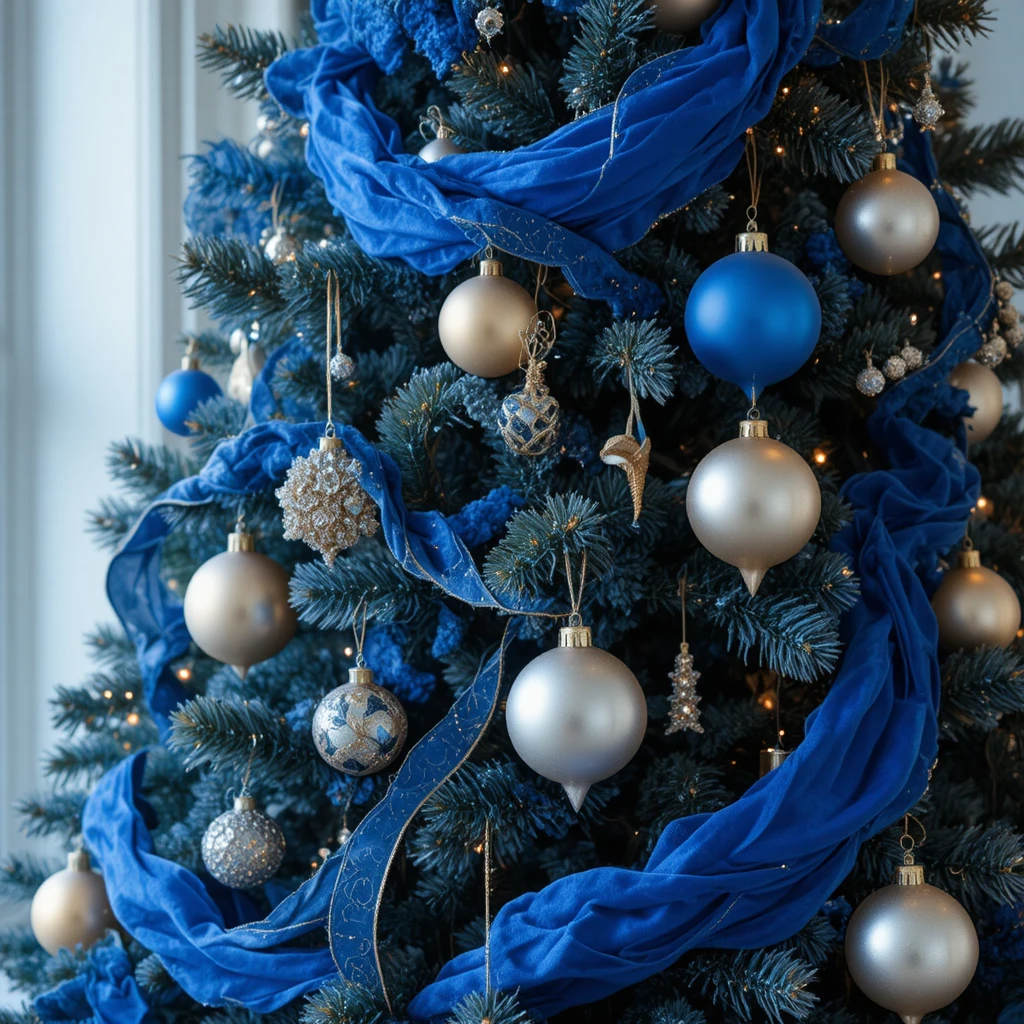  Blue Christmas Tree