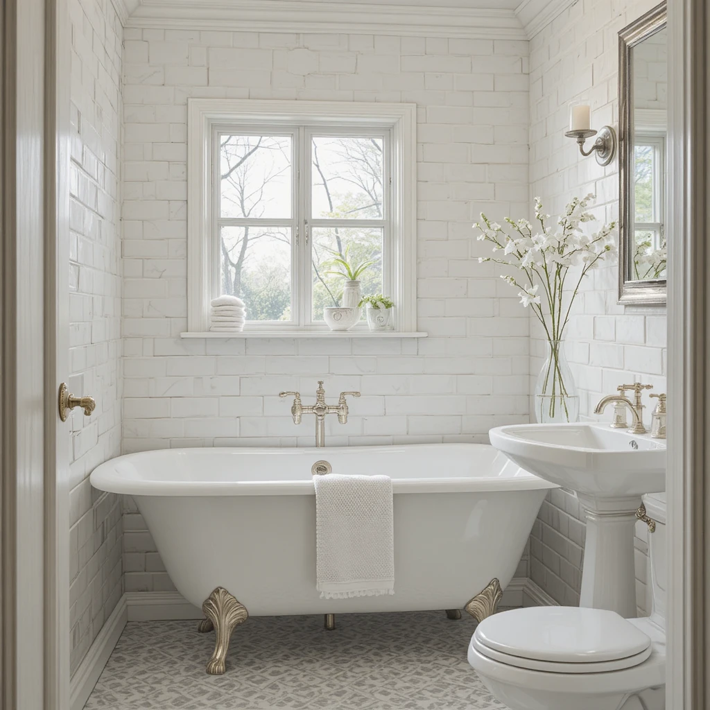 Vintage Bathroom Style