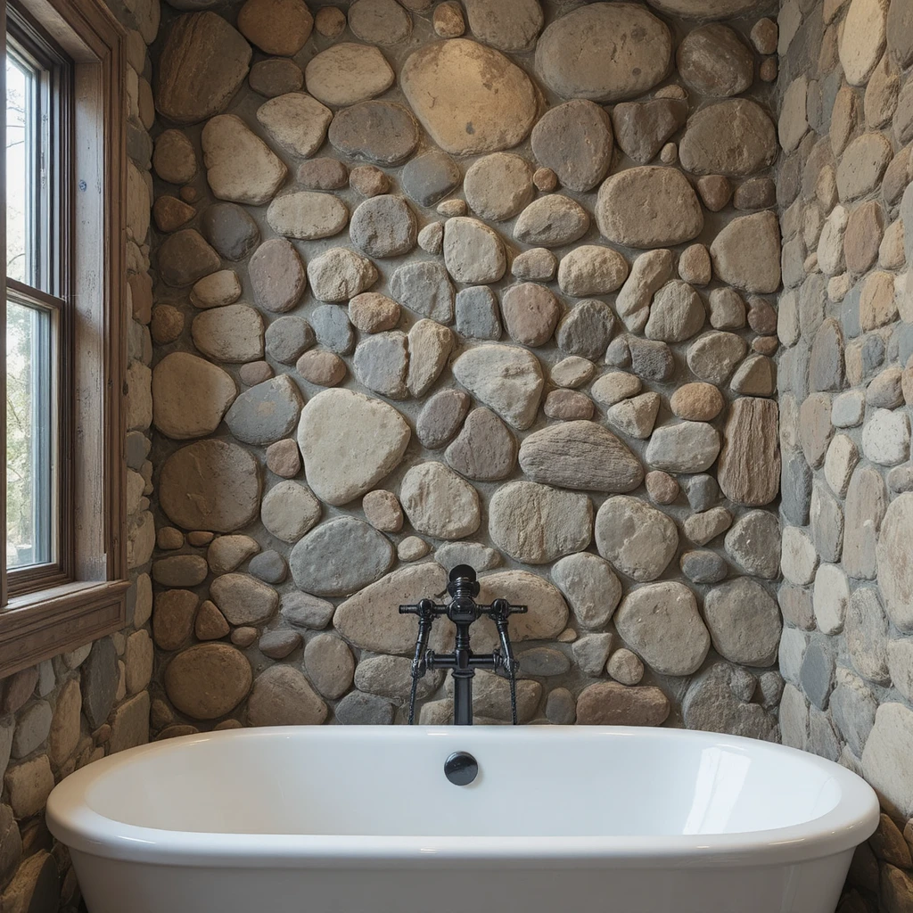  Rustic Bathroom Charm