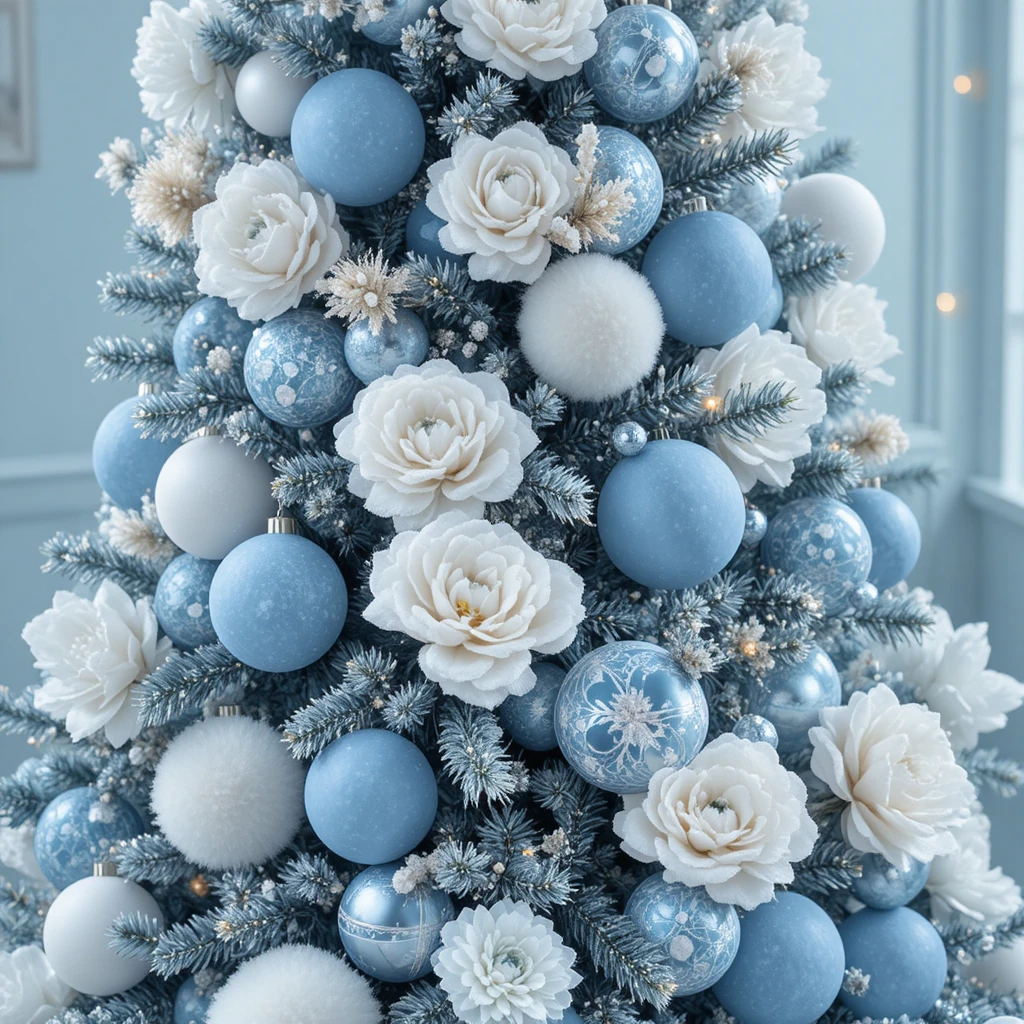  Blue Christmas Tree