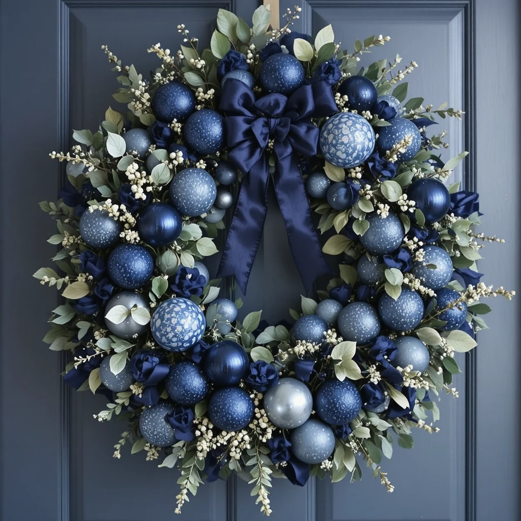 Blue Christmas Decorations