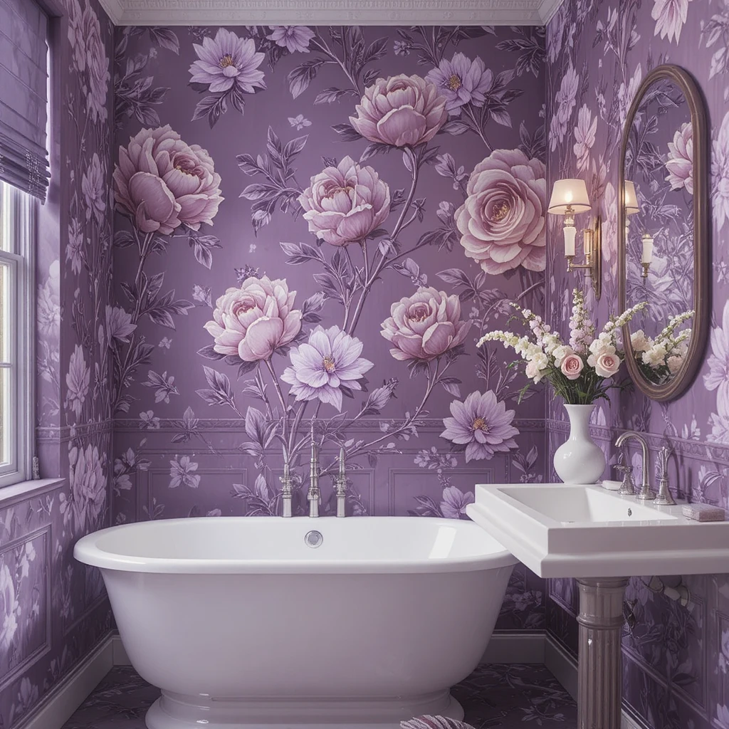 Purple Bathroom Ideas