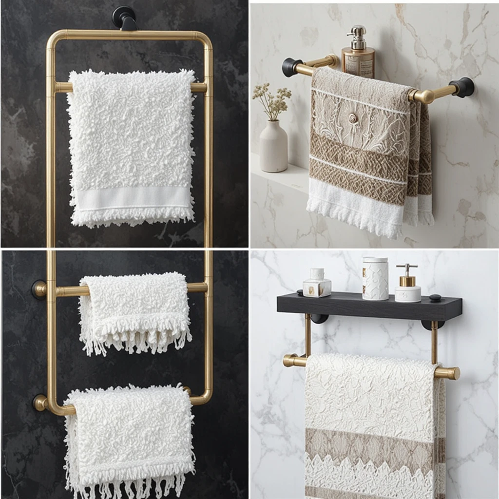 Towel Rack Styling Ideas