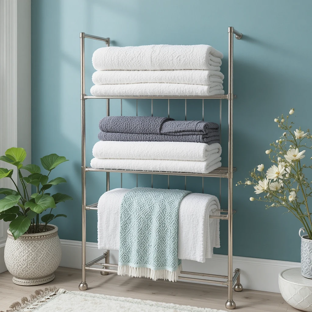 Towel Rack Styling Ideas