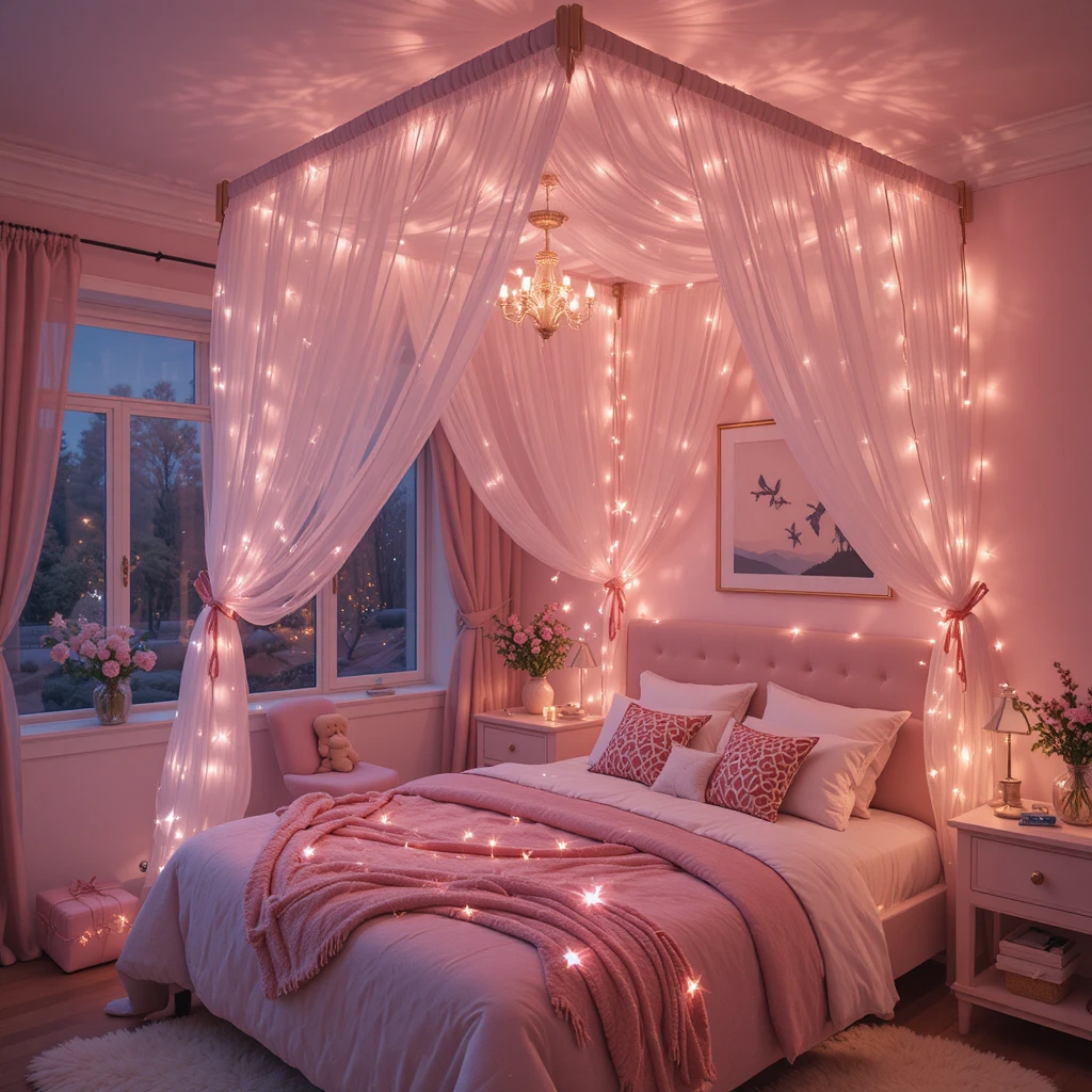  Pink Celestial Bedroom Ideas 