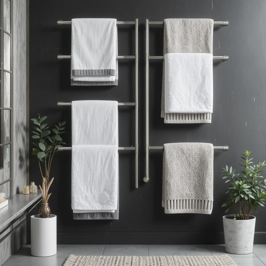 Towel Rack Styling Ideas