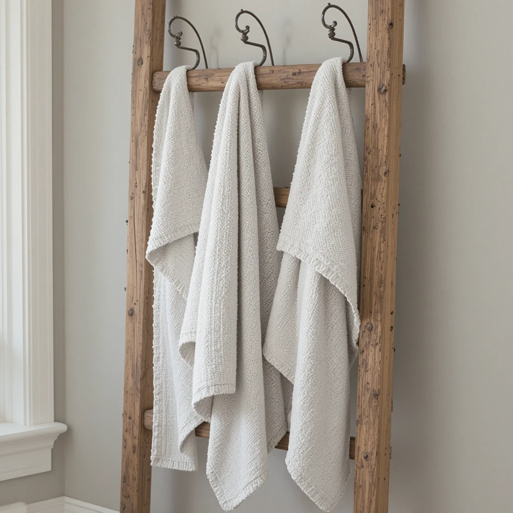 Towel Rack Styling Ideas
