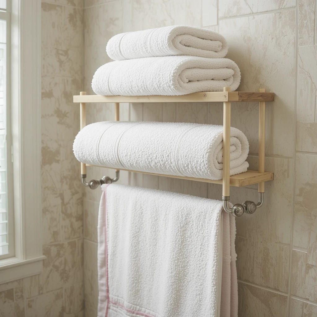 Towel Rack Styling Ideas