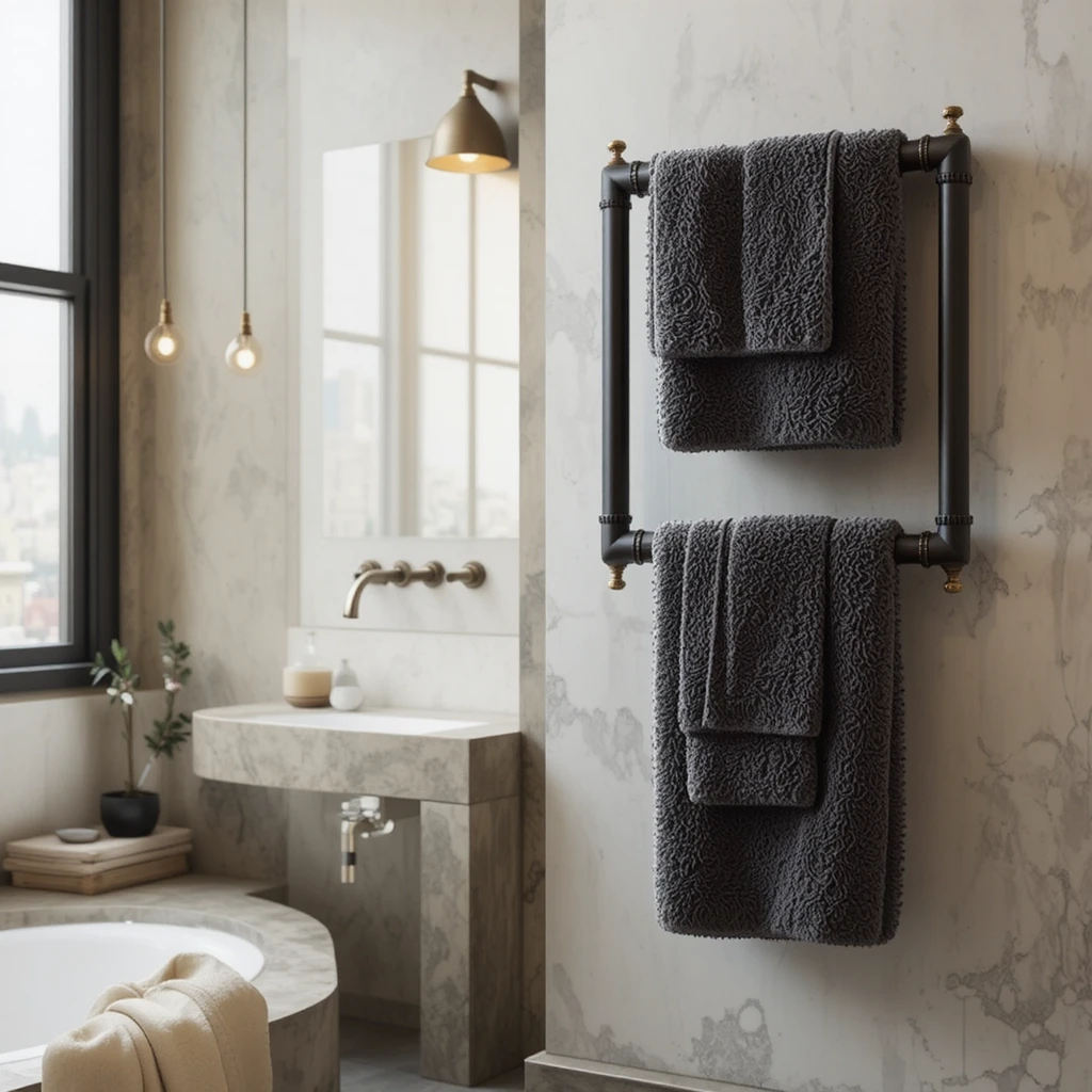 Towel Rack Styling Ideas