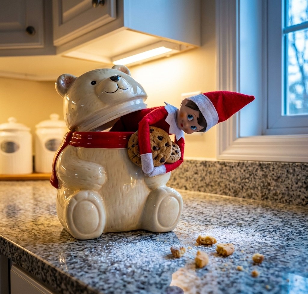 Elf Idea -Stealing Sweets