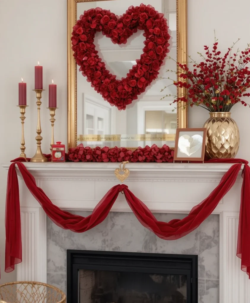  Valentine Mantle Decor