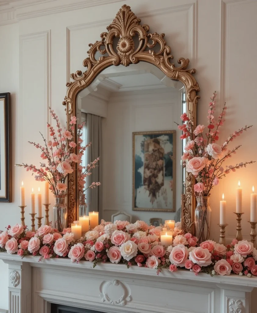 Valentine Mantle Decor