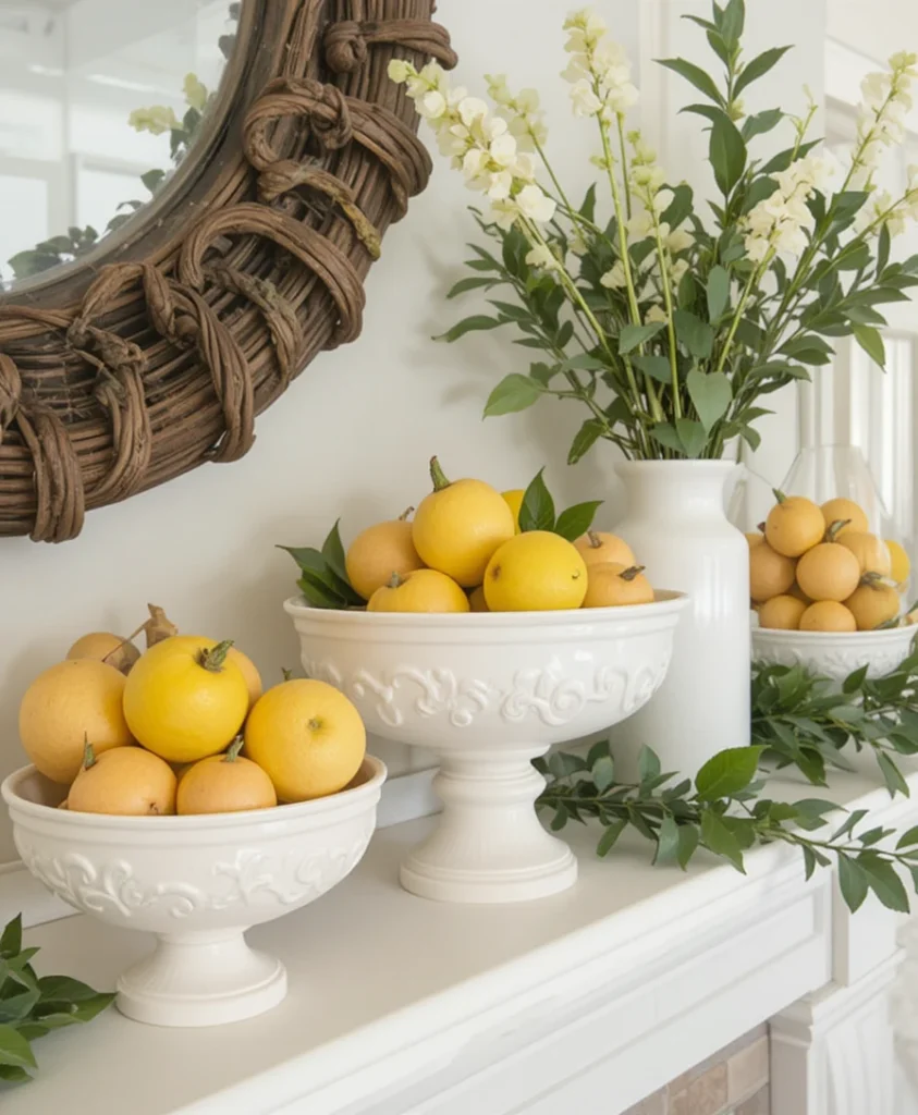 Spring Mantle Decorating Ideas 