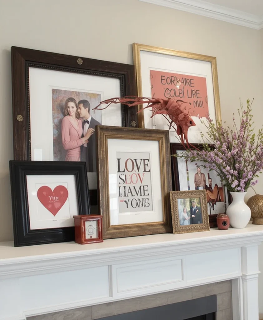  Valentine Mantle Decor
