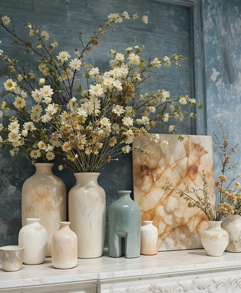 Spring Mantle Decorating Ideas 