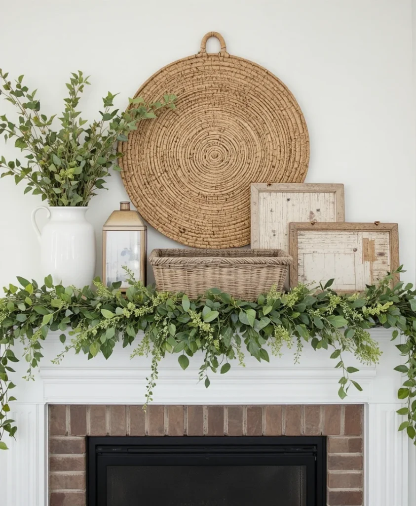 Spring Mantle Decorating Ideas 