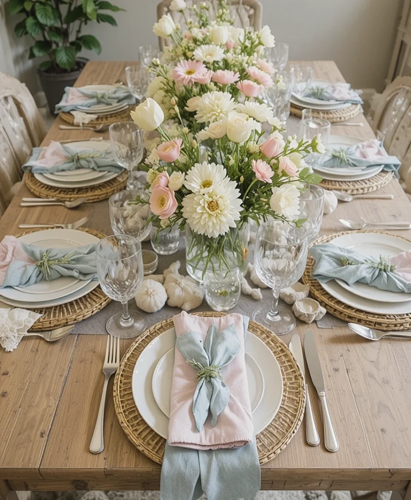 Spring Table Decor