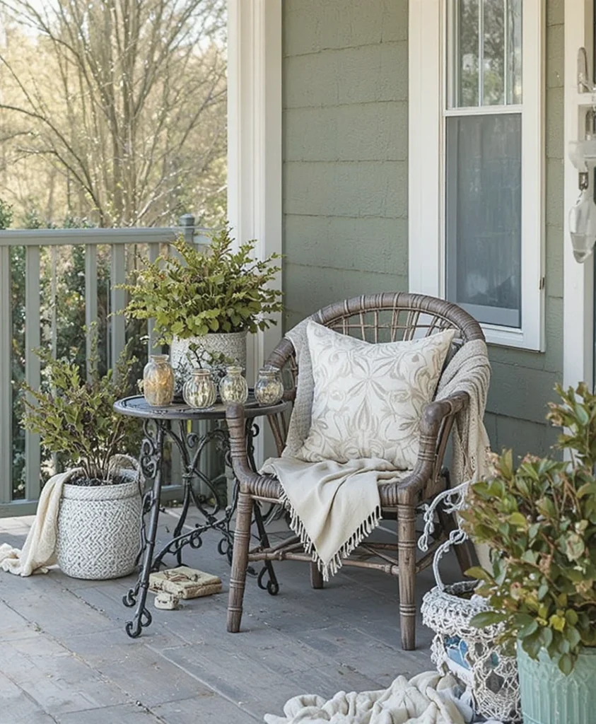Spring Porch Decor 