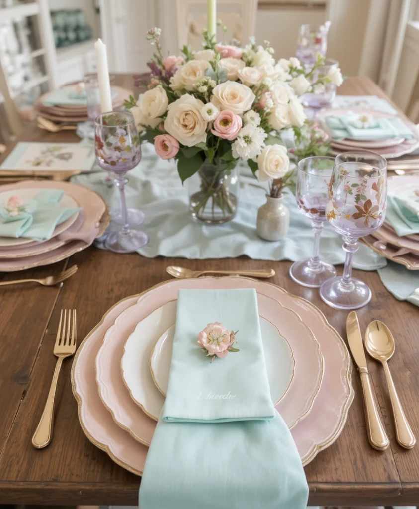 Spring Table Decor