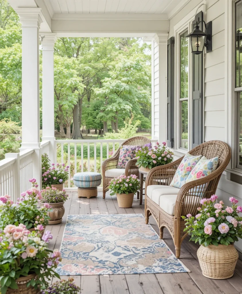 Spring Porch Decor 