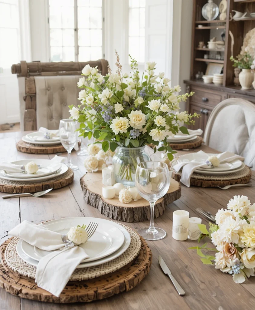 Spring Table Decor