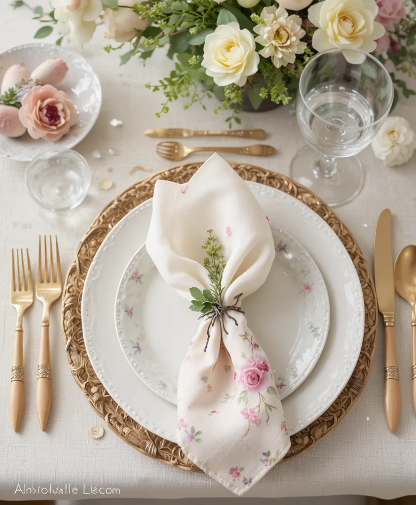 Spring Table Decor