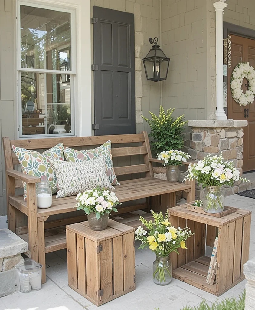 Spring Porch Decor 