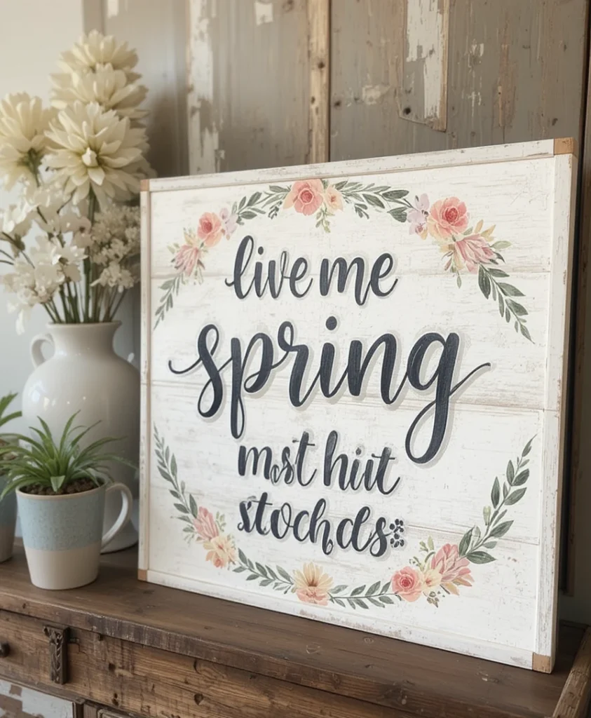 DIY Spring Decor
