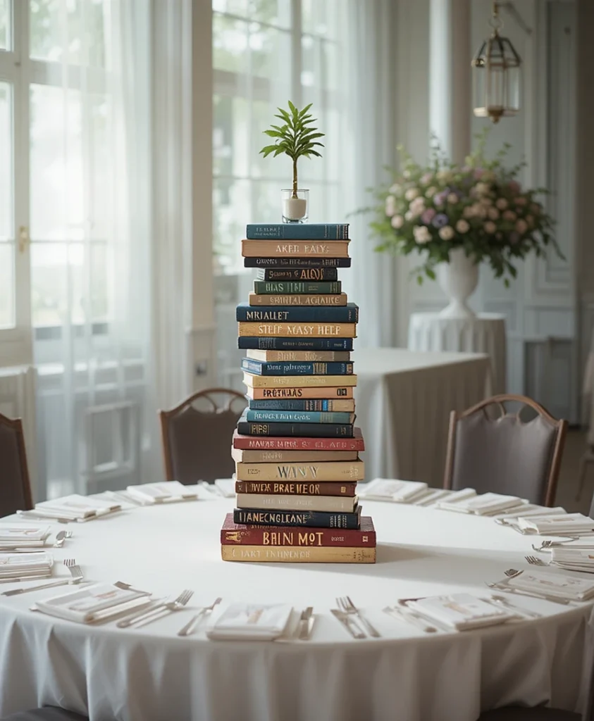 Book Centerpiece Ideas