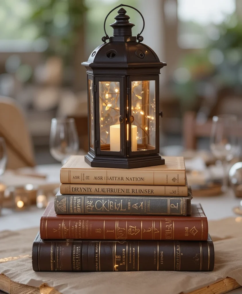 Book Centerpiece Ideas