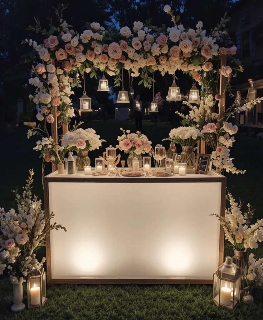 DIY Flower Bar