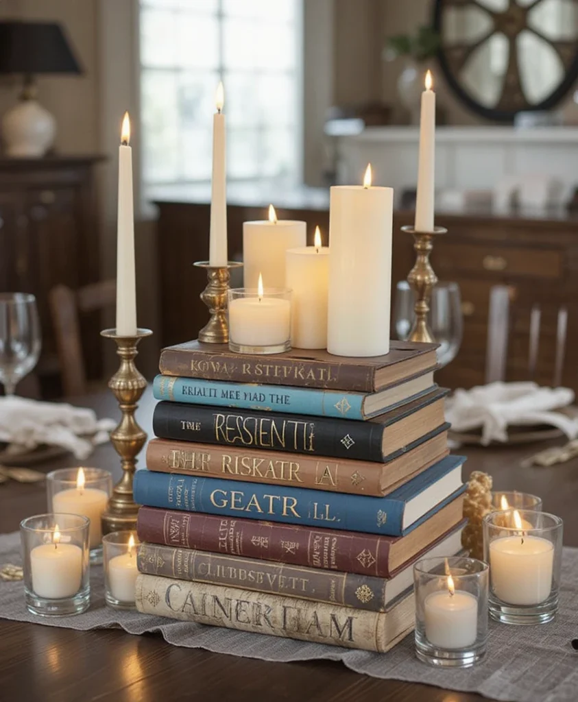 Book Centerpiece Ideas