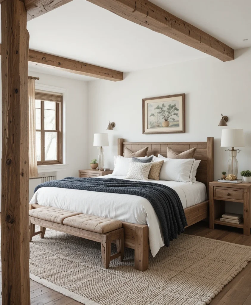 Earthy Cozy Bedroom