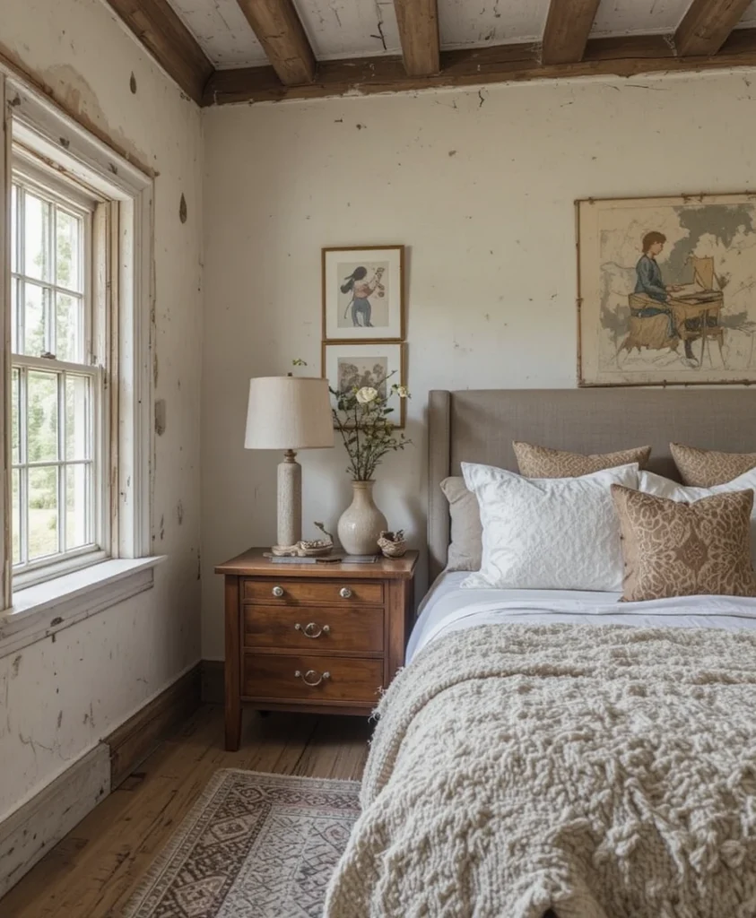 Earthy Cozy Bedroom