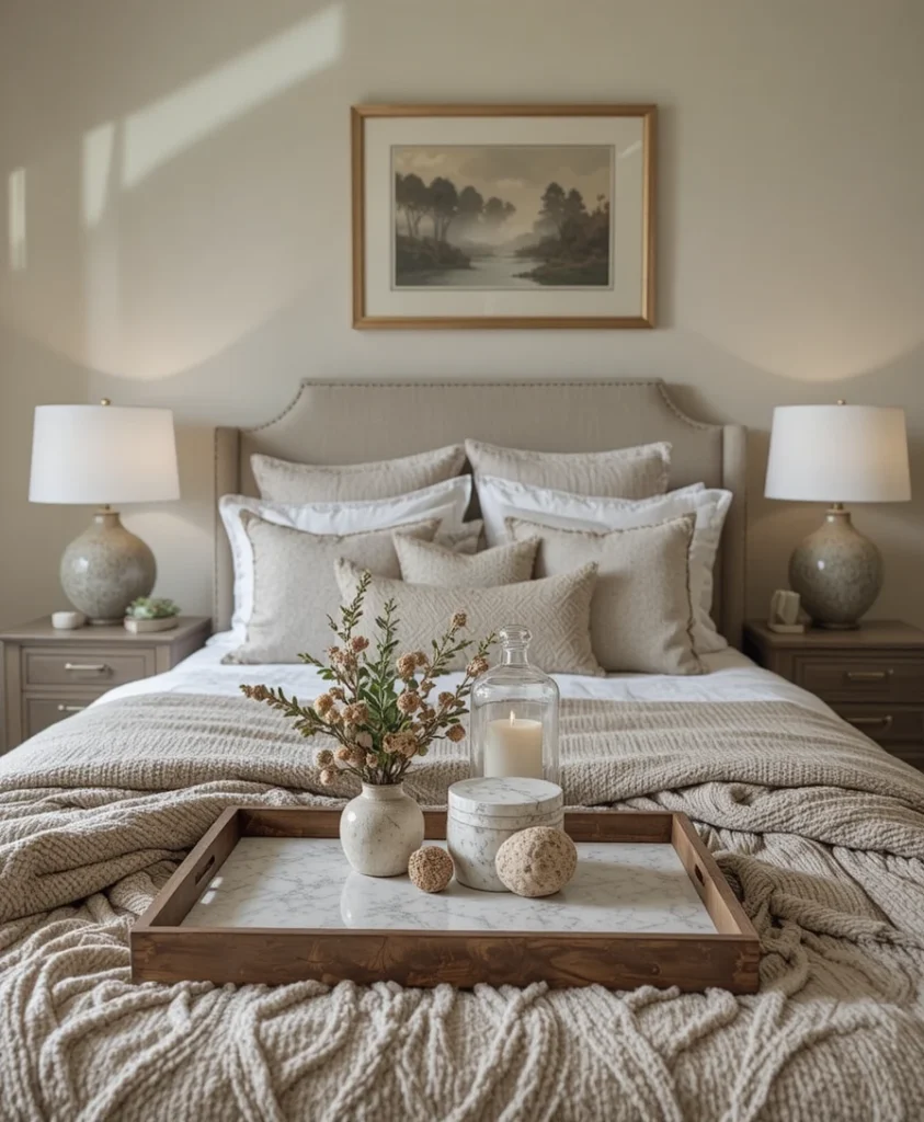 Earthy Cozy Bedroom