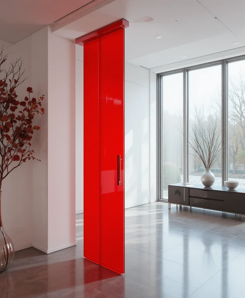 Red Entry Divider