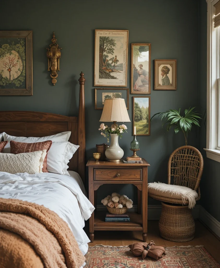 Earthy Cozy Bedroom