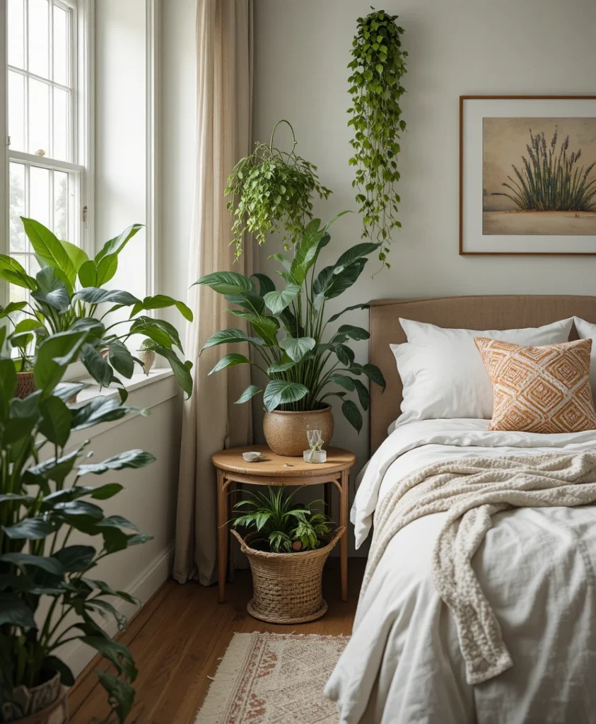 Earthy Cozy Bedroom