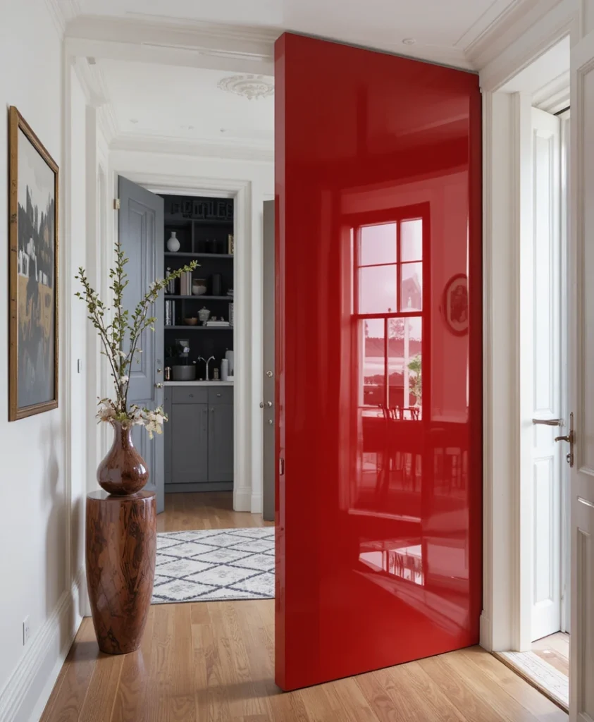 Red Entry Divider
