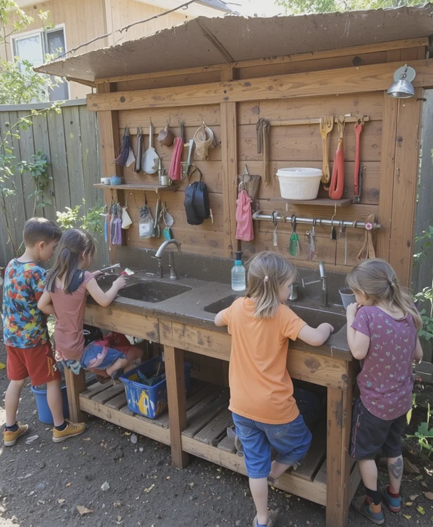 Mud Kitchen DIY