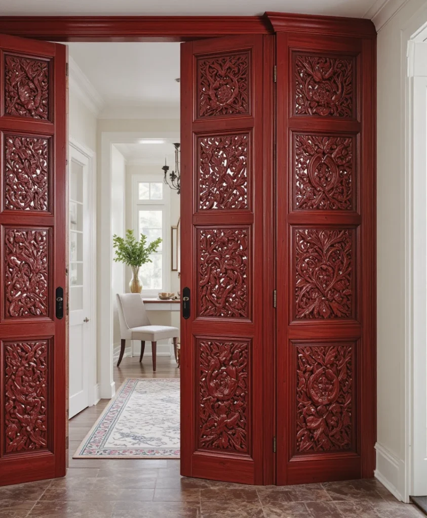 Red Entry Divider