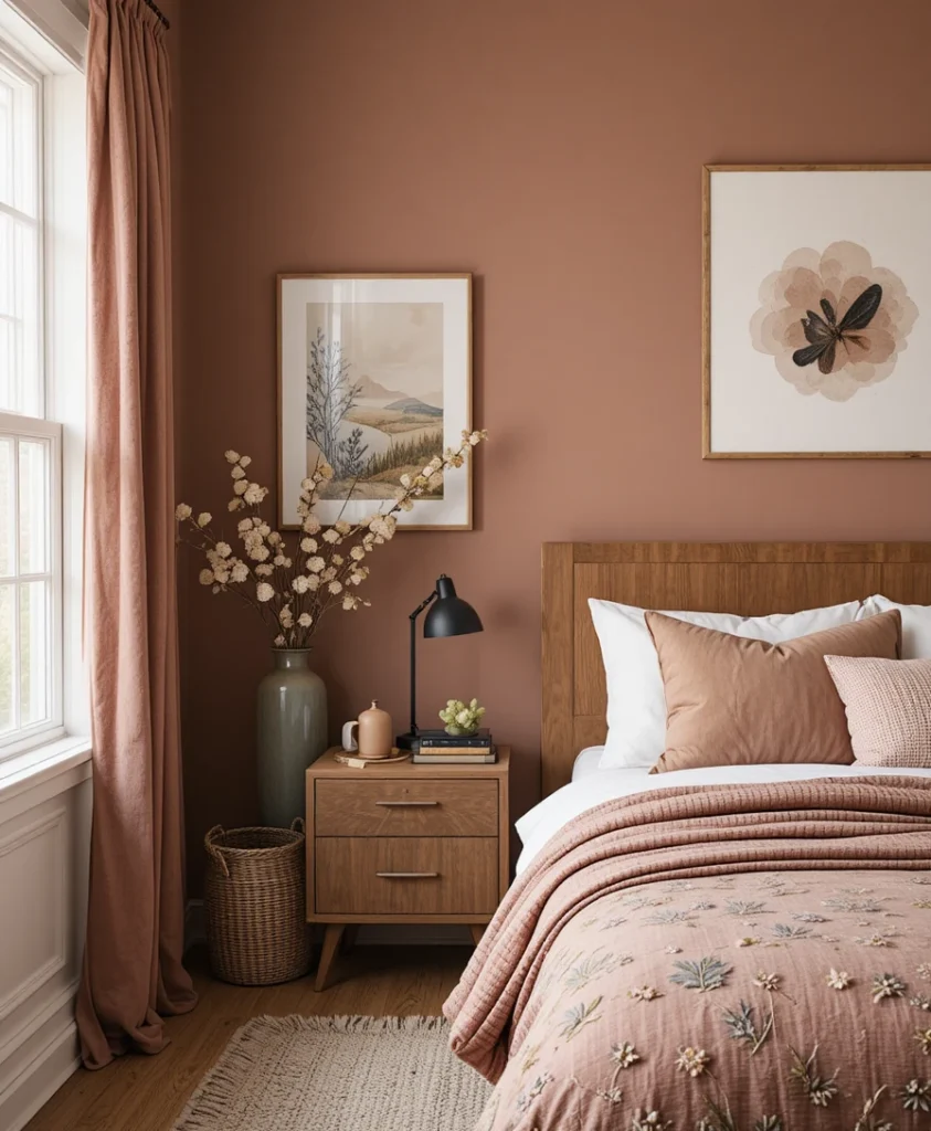 Earthy Cozy Bedroom